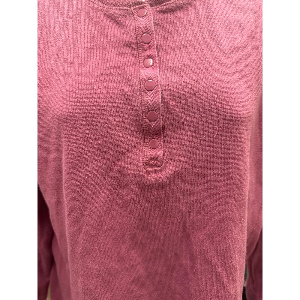 Duluth Trading Men’s L Shirt Long Sleeves Red button Snap work - Picture 5 of 5